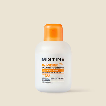 Mistine SPF 50 Crystal Face Sheer Sunscreen Gel