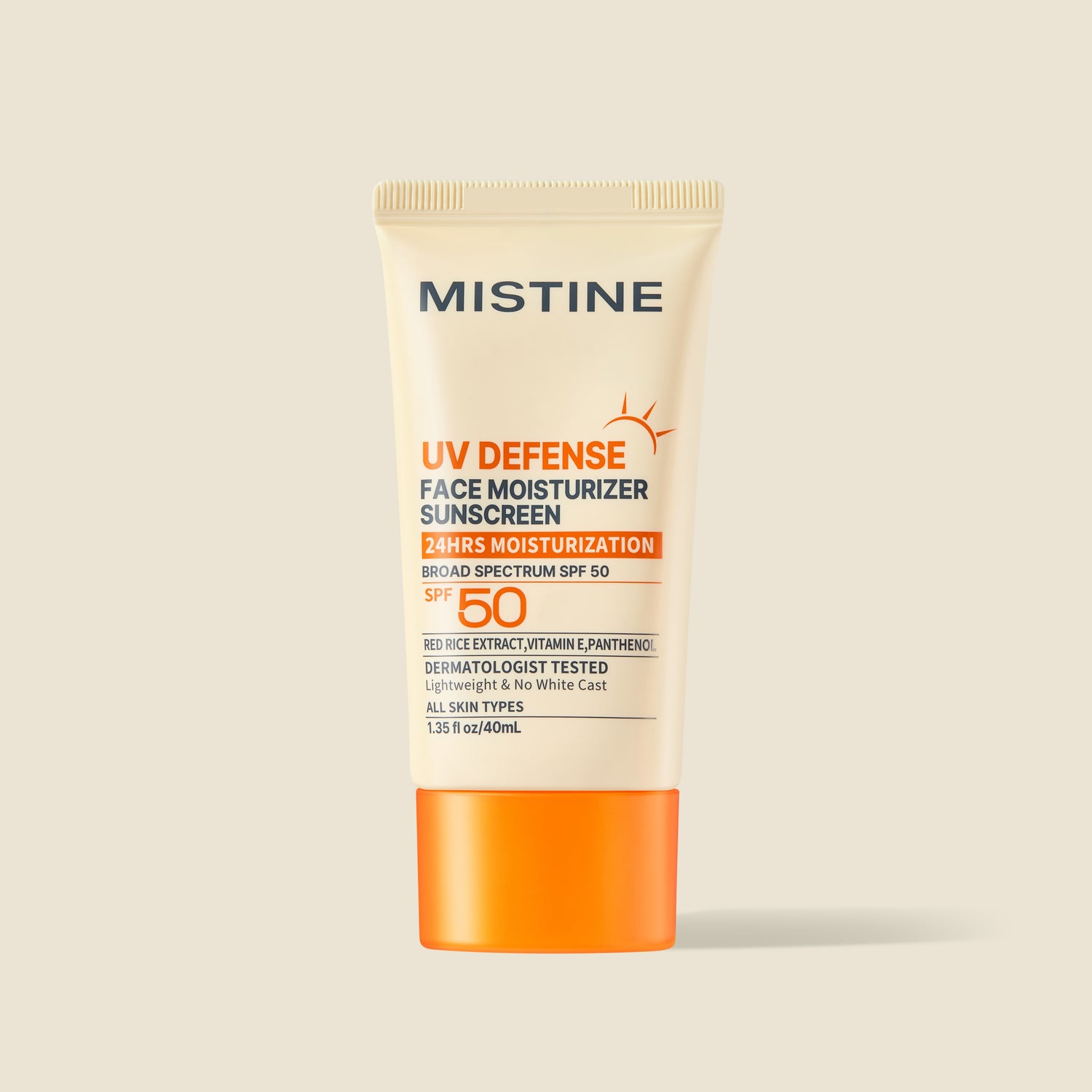 Mistine Moisturizer Daily Sunscreen With Cream Designed For Effortless Glow