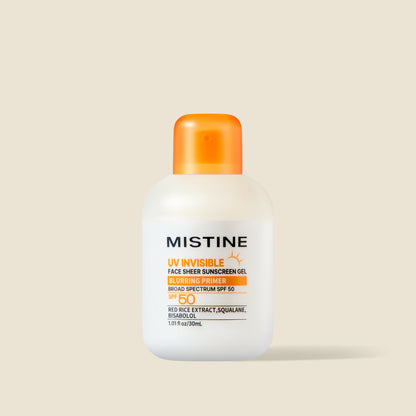 Mistine SPF 50 Crystal Face Sheer Sunscreen Gel