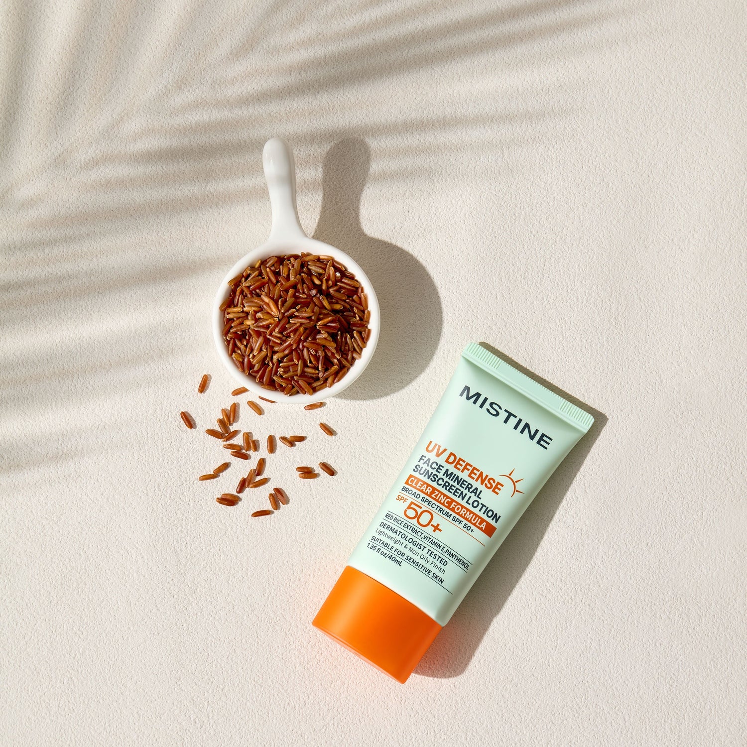 Mistine Face Mineral Sunscreen Lotion For Sensitive Skin